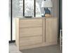 Terre de Nuit Commode à 3 tiroirs, 1 porte, bois naturel, Clem