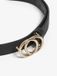 ONLY CARMAKOMA CARRASMI PU JEANS BELT - Vrouwen - Zwart
