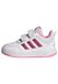 adidas uniseks-baby Tensaur Sport 3.0 Infants Shoes, Ftwr White/Bliss Pink/Grey Two, 23.5 EU