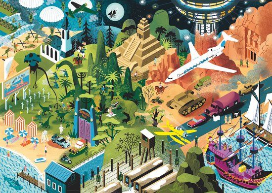 Heye Puzzel Steven Spielberg Films 1000 Stukjes Legpuzzel