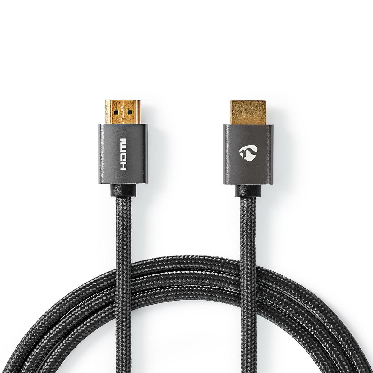 Nedis HDMI Kabel - 1m - Grijs