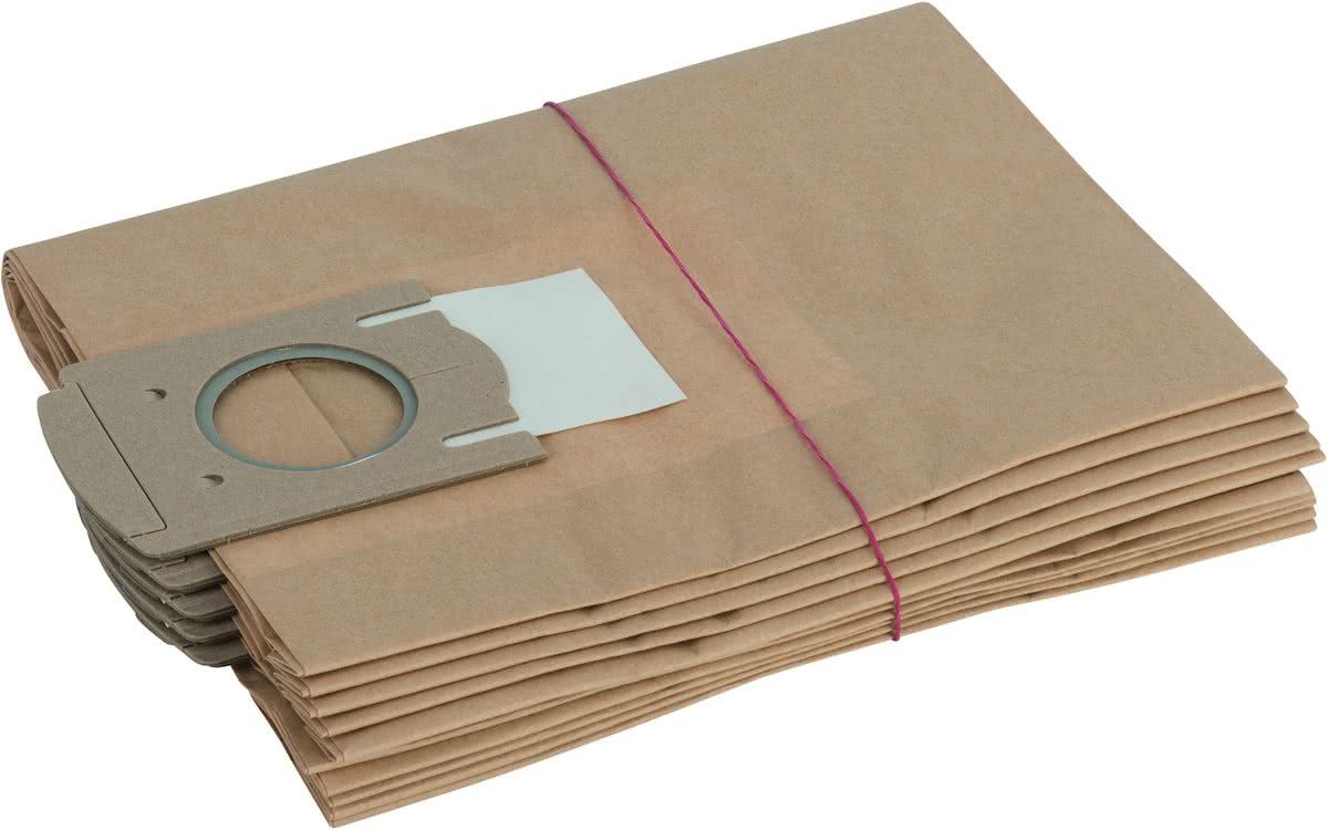 Bosch Papieren filterzakken geschikt voor GAS 12-30 F PAS 11-25 PAS 11-25 F 2605411061