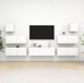 Maison Exclusive - Meuble TV 7 pièces Bois d'ingénierie Blanc