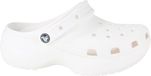 Crocs Classic Platform Instappers Dames Wit Maat 41.5