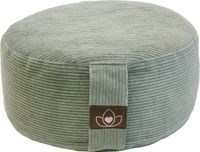 Lotus - Superyoga Superyoga Meditatiekussen eco rib asgroen rond - Lotus | Yoga kussen