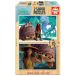 Disney Puzzles en bois de 2 x 25 pièces Raya & Last Dragon