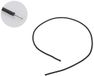 Boston PBW1/BK Push Back Wire – Zwart, 30 cm, USA Made (Gavitt)