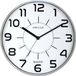 Unilux Wandklok - Grijs - Ø 28 cm - Rond - Stil