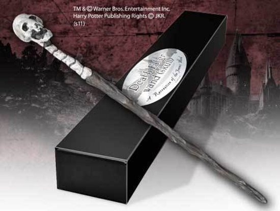 Noble Collection Harry Potter - Death Eater Wand skull