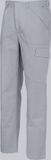 BP® Werkbroek voor Haar & Hem | Maat M | Lichtgrijs | HACCP