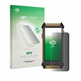 upscreen - privacy screenprotector voor DT Research DT361DM (Portret-Modus) - Folie Beschermfolie Blauwlichtfilter