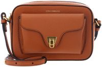 Coccinelle Leren schoudertas Beat Soft Crossbody Bag Crab Lichtbruin