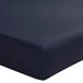 Essix - Royal Line - Effen hoeslaken in katoen perkal 180 x 220 cm Nachtblauw