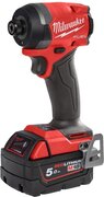 Milwaukee M18 FID3-502X FUEL™ ¼? Hex Slagschroevendraaier (2x 5.0 Ah Accu) In HD Box - 226 Nm - 18V