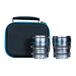 Sirui Nightwalker 16mm & 75mm T1.2 Cine Lens Set - X Mount