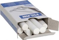 Milan Schoolbordkrijt 8 Cm Wit 20 Stuks