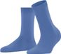 FALKE Cosy Wool eenkleurig wol sokken dames blauw - maat 35-38