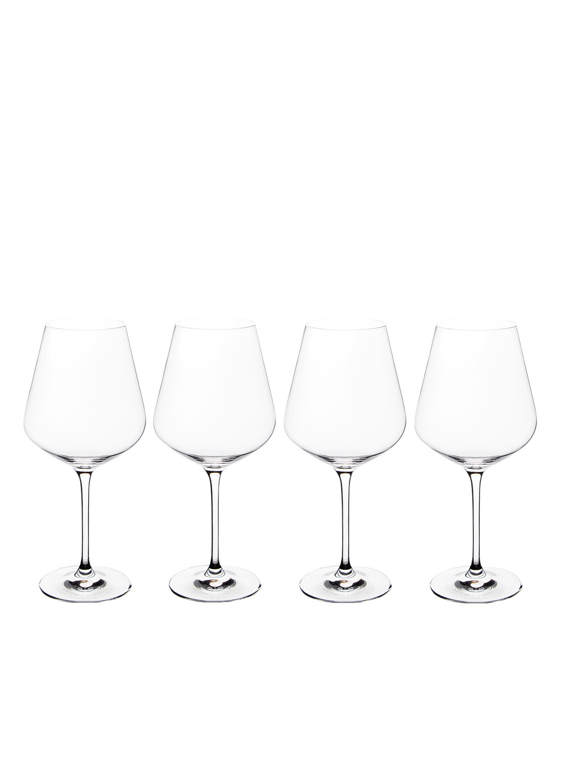 Villeroy & Boch La Divina witte en rode wijnglas 68 cl set van 4