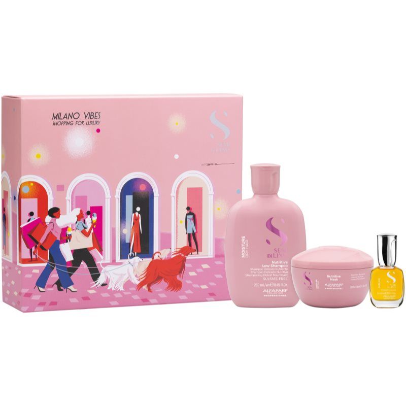 Alfaparf Milano Semi di Lino Moisture Set