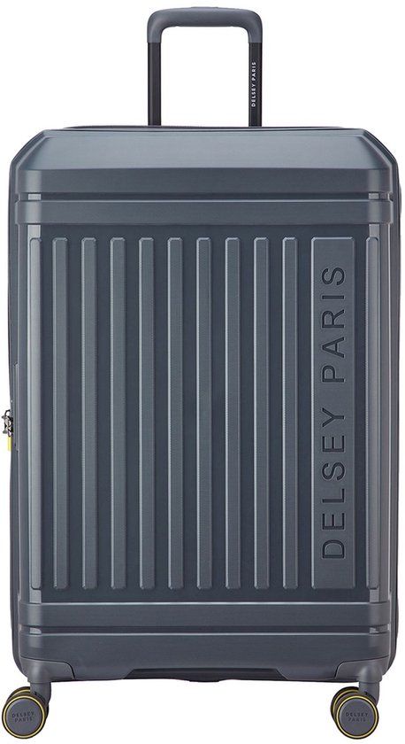Delsey Lutece SE Spinner 76 cm - Uitbreidbaar 99/105 liter - 76x49x32/34 cm - graphite