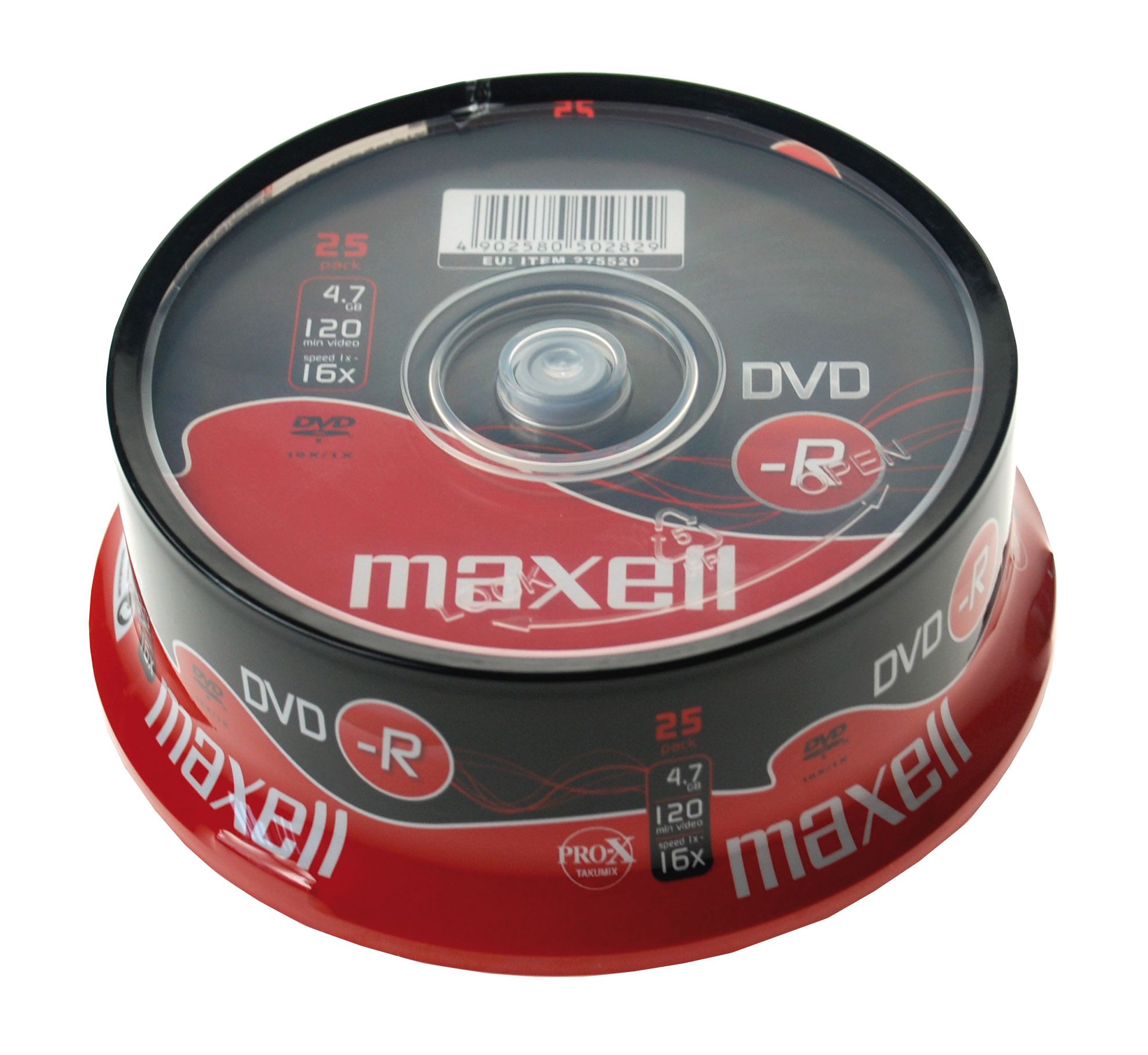 Maxell DVD-R 4.7GB 16x 25-Pack