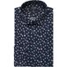 OLYMP Luxor Modern Fit Overhemd marine, Bloemen