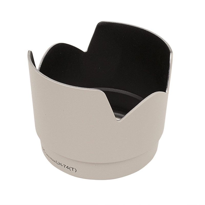 JJC ET-74 Tulp Canon Zonnekap Wit