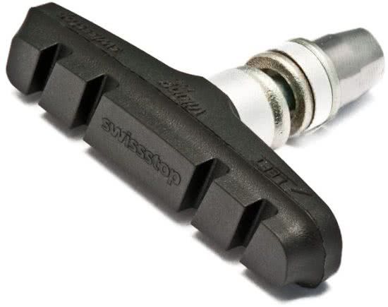 SwissStop Remblok velgrem viking pro v-brake cantilever zwart