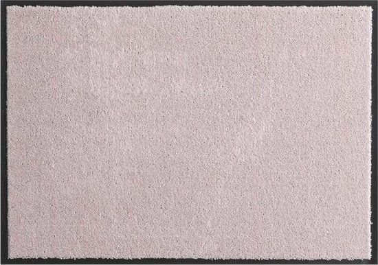 Hanse Home Soft & Clean Deurmat - Roze - 50x75 cm - Halfrond