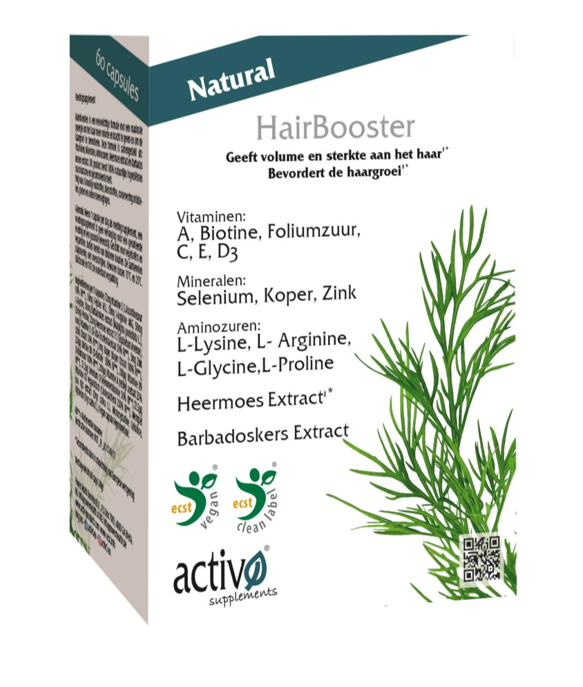 Activo Activo Hairbooster Natural Capsules