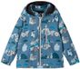 Reima Moomin Vantti Softshelljack Blauw Unisex Kinderen Waterdicht Polyester