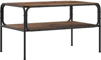 vidaXL Bijzettafel Oud hout 100 x 50 x 46 cm Bewerkt hout