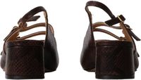 Super Mode Inia Pumps met hak Bruin