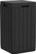 vidaXL Tuinafvalbak 38x38x65 cm polypropeen antracietkleurig