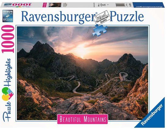 Ravensburger Puzzel Serra de Tramuntana - 1000 stukjes - Landschap Puzzel - 14+ jaar
