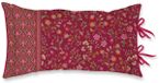 Pip Studio Flora Bangalore Cushion Sierkussen - 35 x 60 cm cm - Donker roze