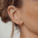 Hey Happiness Trio Drop Stud Oorbellen Dames 925 Zilver 18K Verguld – Met Zirkonia Steentjes – Goud