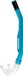 CRESSI Island Snorkel Clear/Aquamarine/Zwart