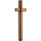 Wiesbaden Caral Douchearm met Plafondbevestiging - 15cm - Geborsteld Brons Koper