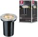 Paulmann LED-grondinbouwlamp IP67 rond 110 mm 2700K 1,2W 20lm 230V Edelstaal Metaal
