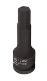 Sunex 26496 1/2 inch Drive 12 mm Hex-Impact Socket