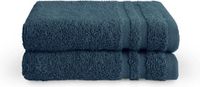 Byrklund Handdoeken set - Bath Basics - 2-delig - 30x50 cm - 100% katoen - Donkerblauw