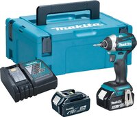 Makita DTD154RTJ - 18V Accu Slagschroevendraaier - 2x 5.0Ah - In Mbox