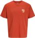 Jack & Jones T-shirt met ronde hals en korte mouwen, gebloemd, 100% katoen, maat XS, Summer Fig