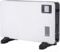 Kobi Convecteur - 2000W - Turboventilateur - Thermostat numérique - Minuterie 24 heures - Blanc
