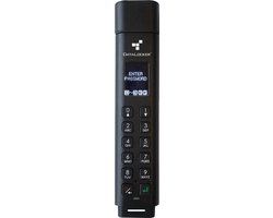 DataLocker Sentry K300 64GB USB Flash Drive - Black