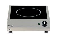 Bartscher 104906 - Kookplaat - Draaiknop - 40cm - 230V