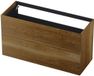 INK - Onderkast 2 Laden Push To Bestaande Uit: - 100 cm x 65 cm - Massief Eiken Ash Grey