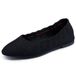 Skechers dames Cleo - Bewitch - Breed - BalletplatBalletschoen