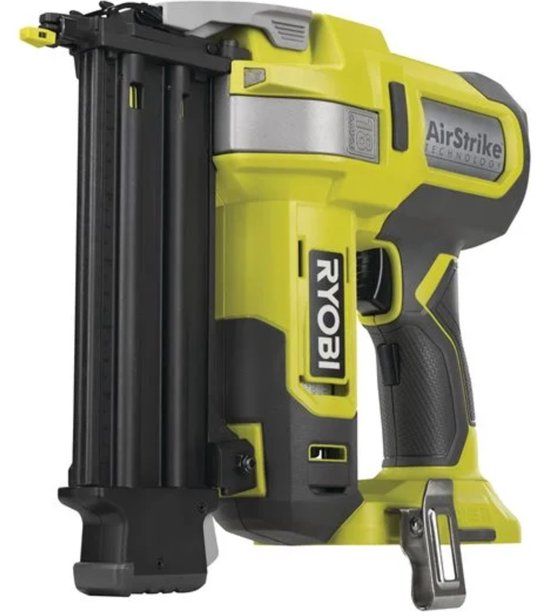 Ryobi ONE+ - Snoerloze 18G Spijkermachine 18V - AirStrike Technologie - Zonder Accu en Lader